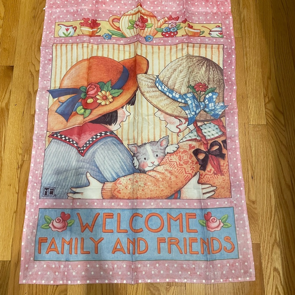 Welcome Garden Flag